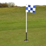 Golf Course Flags - Chequered